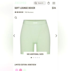 SKIMS Soft Lounge boxer